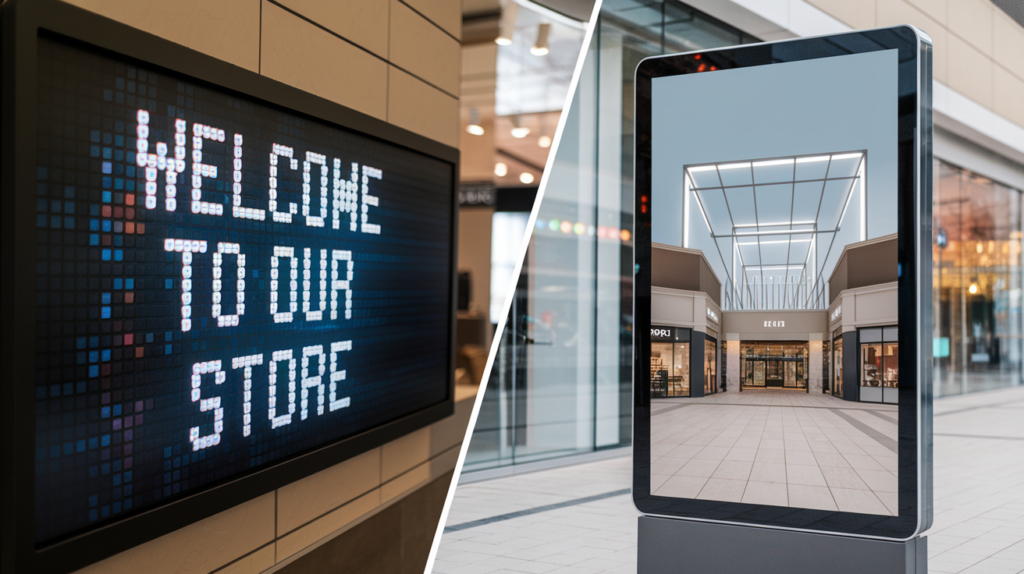 Electronic vs Digital Signage | Vorson Pk