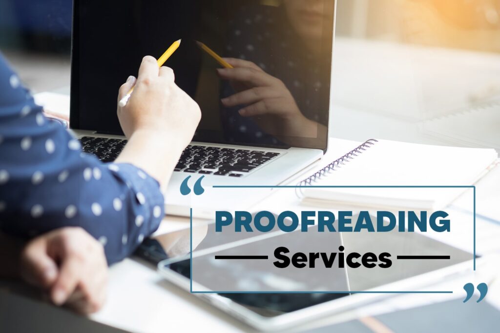 book proofreading services