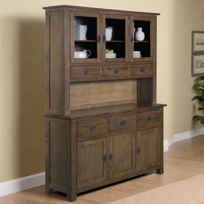 How China Cabinet by Crafters & Weavers can be utilised in different ways whether it is a china cabinet, liquor cabinets or wooden file cabinets, and add charm and functionality to your space.