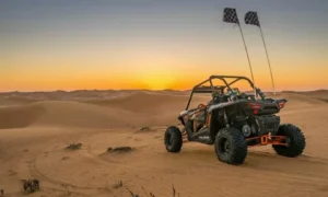 Morning dune buggy Dubai