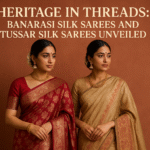 Heritage in Threads: Banarasi Silk Sarees and Tussar Silk Sarees Unveiled
