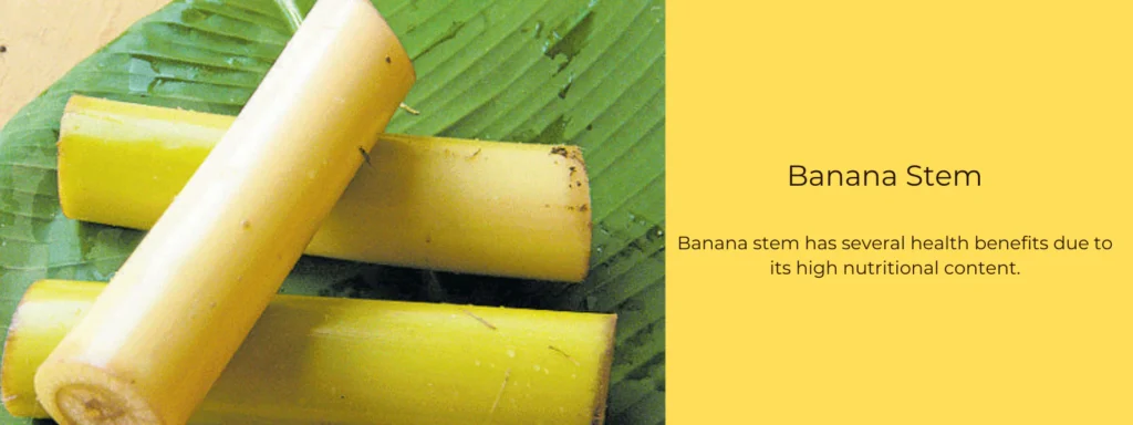 Banana Stem Juice for Kidney Stone