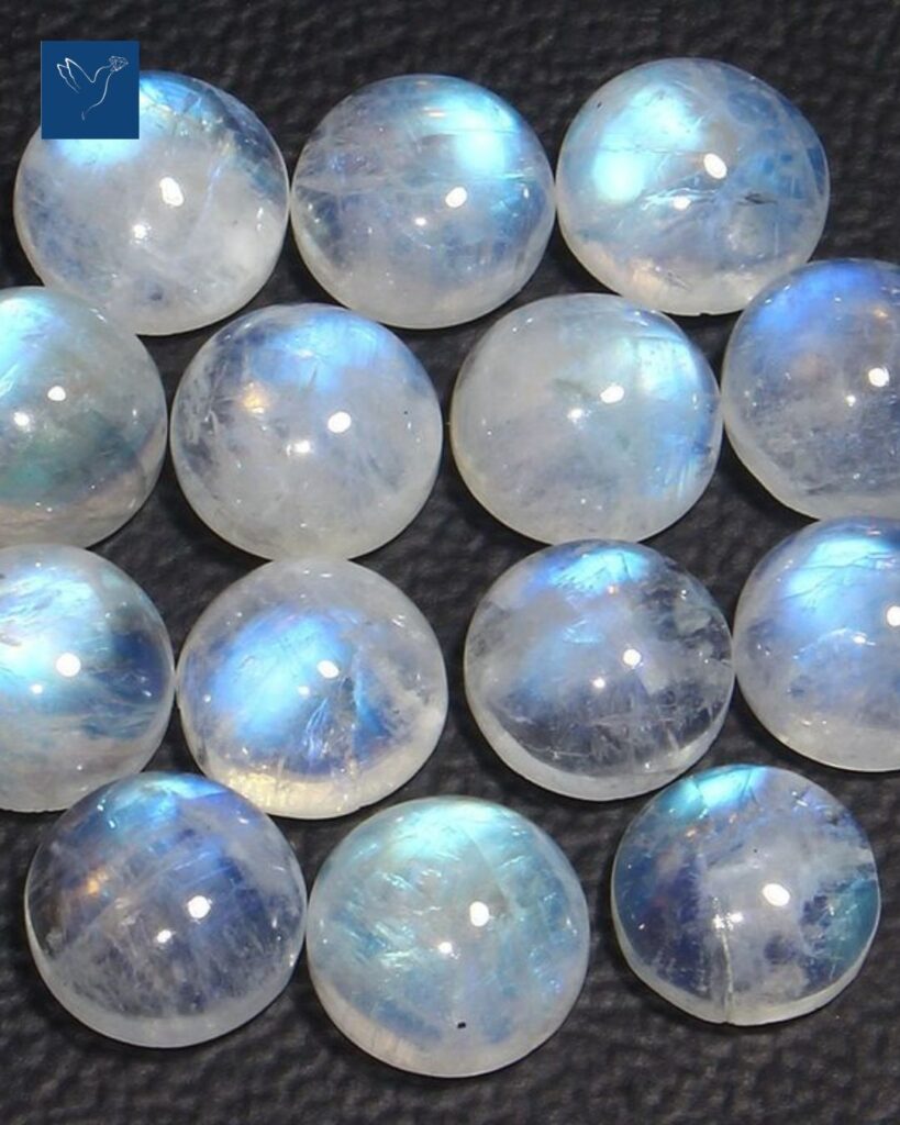 Moonstone gemstones