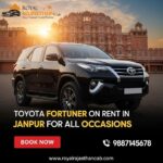 Toyota Fortuner Rental Jaipur
