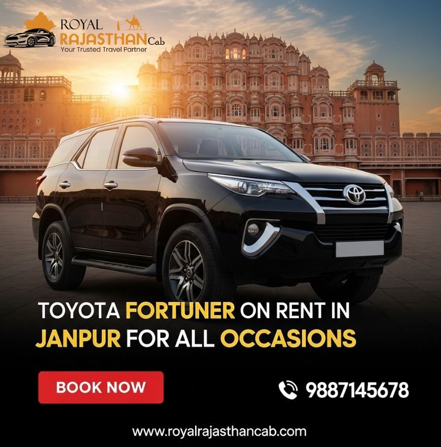 Toyota Fortuner Rental Jaipur