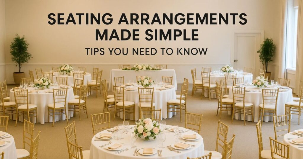 Seating Arrangements Made Simple Tips You Need to Know