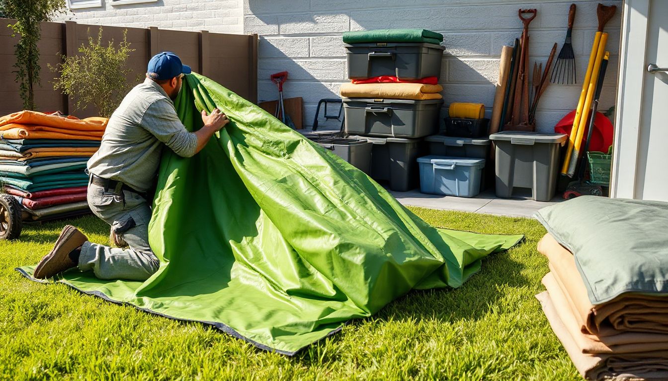 tarpaulins