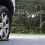 side tyre damage