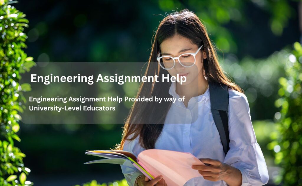 Engineering Assignment Help Provided by way of University-Level Educators